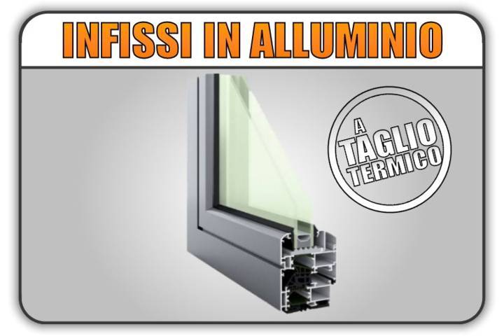 serramenti infissi alluminio taglio termico novara finestre