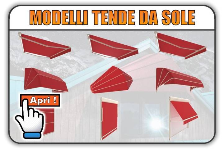 modelli tende da sole novara